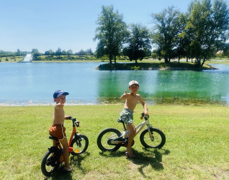 Camping dans le Nord Isère à Trept, proche de la nature